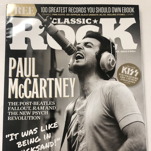 Classic Rock Mag June 2021: Paul McCartney-Stevie Nicks-Hendrix-Myles Kennedy - Picture 1 of 12
